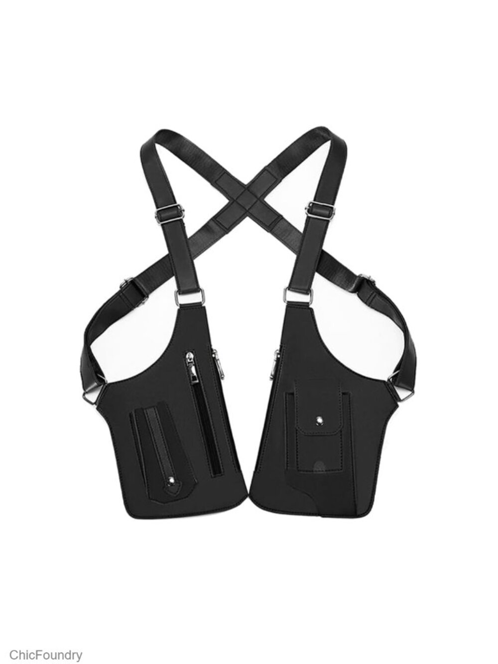Unisex Premium Leather Shoulder Bag - Adjustable Anti Pickpocket Hidden